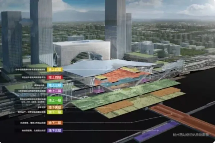Hangzhou West Railway Station Will Be Put into Service in August 2022